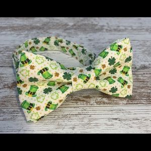 St Patrick’s Day bow tie child green bow tie st Patrick tie groomsman wedding